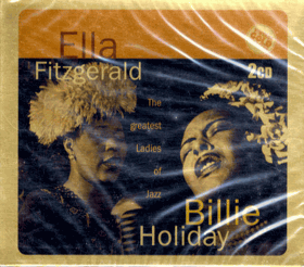 2 CD - Ella Fitzgerald - Billie Holiday - NEROZBALENO !