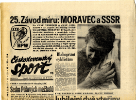 Československý sport - Závod míru - 22. 5. 1972