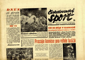 Československý sport - 28. 4. 1972