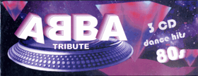 3 CD - The Best of Tribute ABBA (cover) - NEROZBALENO