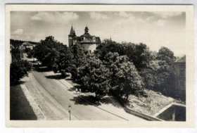 Slaný - bývalý klášter (pohled)