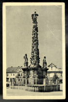 Královské město Velvary - Mariánský sloup (pohled)