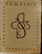Památník VII. sletu všesokolského v Praze 1920