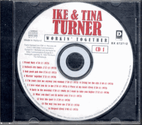 CD - Ike a tina Turner - Workin Together