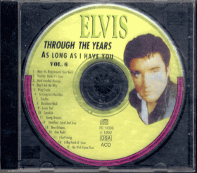 CD - ELVIS PRESLEY - Trough The Years