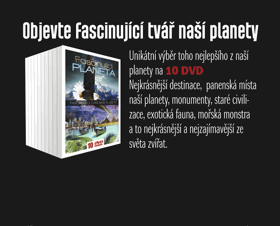 10 DVD - Fascinující planeta - NEROZBALENO !