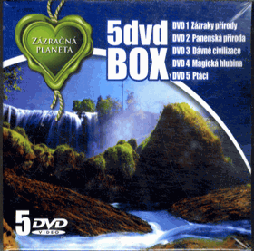 5 DVD - Zázraky přírody - NEROZBALENO !