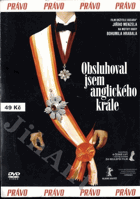 DVD - Obsluhoval jsem anglického krále - NEROZBALENO !