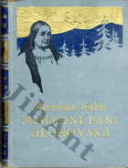Poslední paní Hlohovská