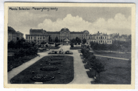 Mladá Boleslav - Masarykovy sady (pohled)
