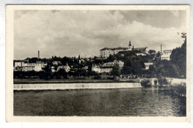 Mladá Boleslav - pohled přes řeku (pohled)