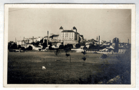 Mladá Boleslav - pohled na hrad (pohled)
