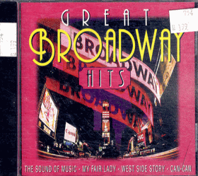 CD - Great Brodway - The Sound of Music - My Fair Lady - West Side Story - Can - Can