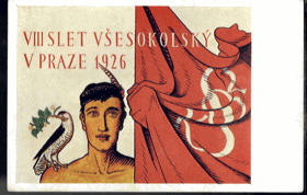 VIII Slet Všesokolský v Praze 1926 (pohled)