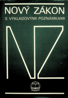 Nový zákon s výkladovými poznámkami
