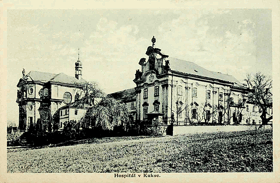 Kuks - Hospitál v Kuksu (pohled)