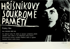 Filmový plakát - Hříšníkovi soukromé paměti
