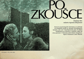 Filmový plakát - Po zkoušce