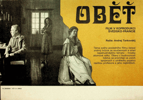 Filmový plakát - Oběť