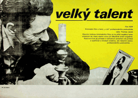Filmový plakát - Velký talent