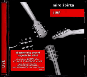 CD - Miro Žbirka - Live