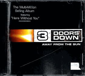 CD - 3 Doors Down - Away From The Sun