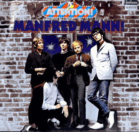 LP - Manfred Mann - Attention
