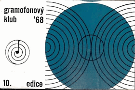 Gramofonový klub 1968 - ediční plán