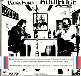 LP - Václav Havel - Audience
