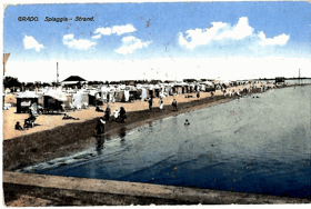Grado - Spiaggia - Strand (pohled)