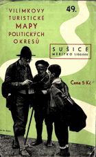 Vilímkovy turistické mapy politických okresů 49. - Sušice - měřítko 1