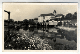 Bad Podiebrad - Schloss - Lázně Poděbrady - Zámek (pohled)