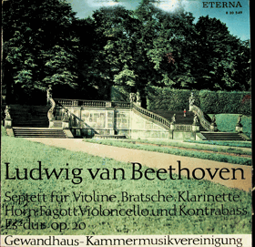 LP - Ludwig van Beethoven - Septett Es-dur für Violine...