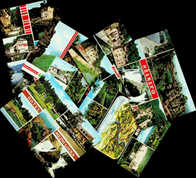 Konvolut pohlednic -Hřensko 6 ks (pohled)