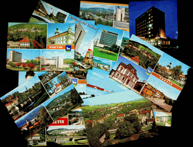 Konvolut pohlednic - Vsetín 14 ks (pohled)