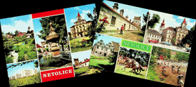 Konvolut pohlednic - Netolice 2 ks (pohled)