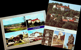 Konvolut pohlednic - Vimperk 2 ks (pohled)