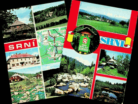 Konvolut pohlednic - Šumava - Srní 2 ks (pohled)