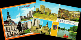 Konvolut pohlednic - Čelákovice 2 ks (pohled)