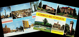 Konvolut pohlednic - Lomnice nad Popelkou 2 ks (pohled)