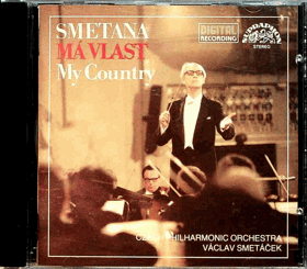 CD - Bedřich Smetana - Má vlast - Česká filharmonie Václav Smetáček