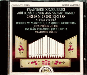 CD - František Xaver Brixi - Alena Veselá - Varhanní koncerty