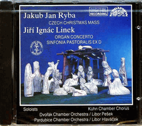 CD - Jakub Jan Ryba - Jiří Ignác Linek - Organ - Concerto - Dvořák Chambers Orchestra Libor ...