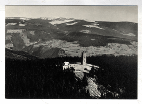 Krkonoše - rozhledna na Předním Žalém (pohled)