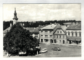 Žamberk - Mírové náměstí (pohled)