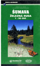 Mapa - Šumava - Železná Ruda