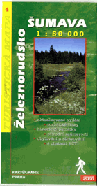 Mapa - Šumava - Železnorudsko