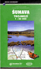 Mapa - Šumava - Trojmezí