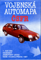 Mapa - Vojenská automapa ČSFR