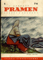 Pramen 1 - na obálce Josef Čapek